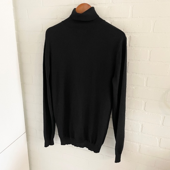 Matinique Men’s Knit Sweater Turtleneck Wool blend Lightweight Old money Sz L - Picture 13 of 15